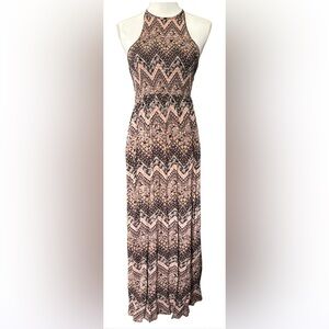 Bohemian Chevron Maxi Dress